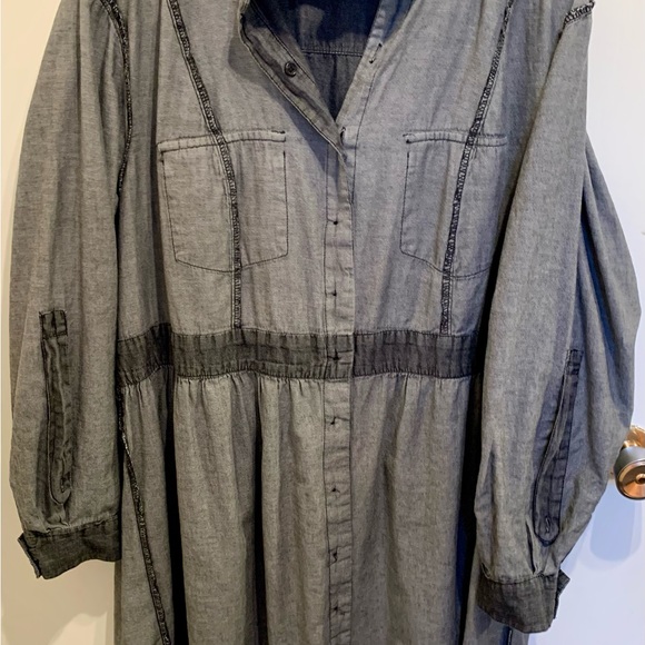 Denim dress, Penningtons, gray. - Picture 5 of 12